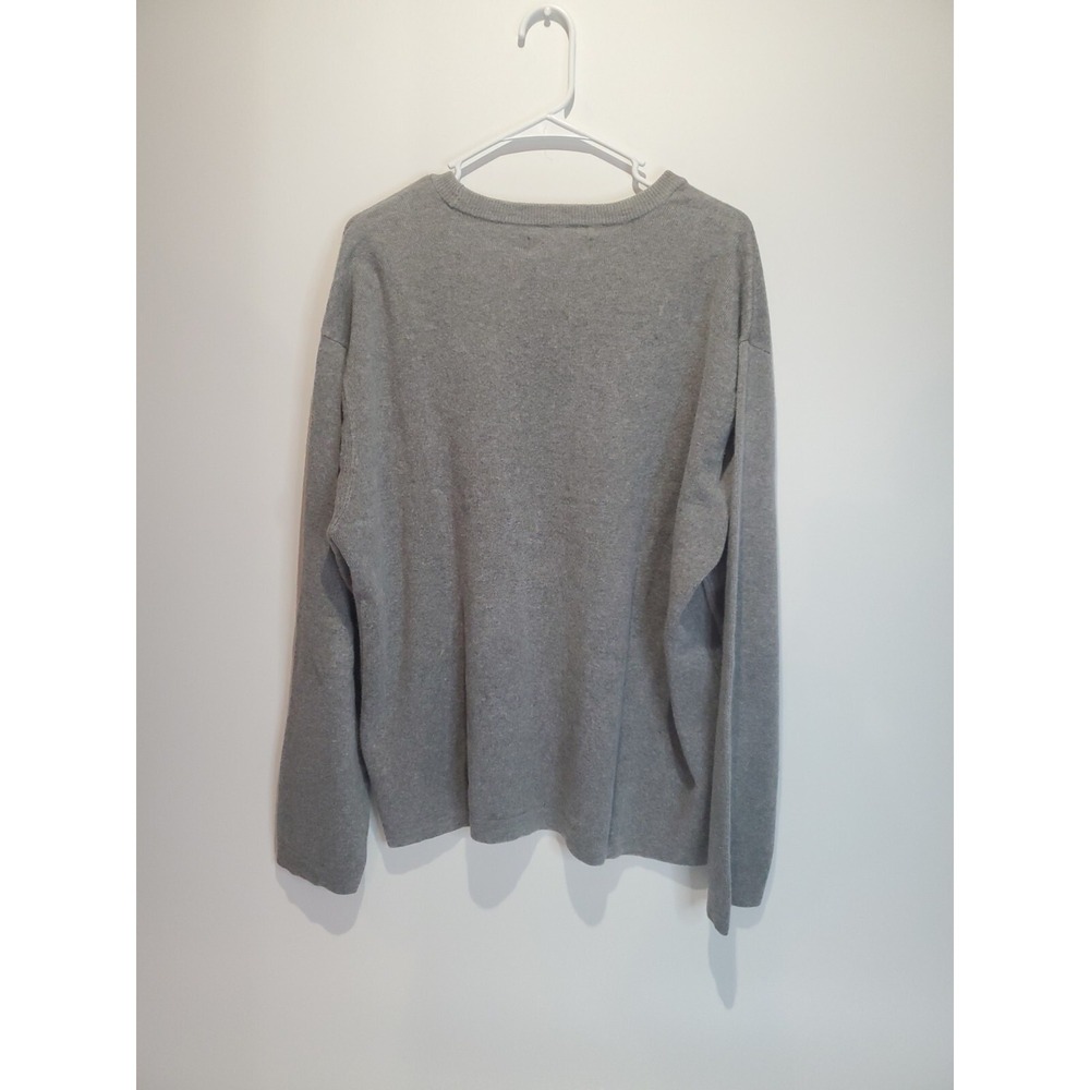 Aeropostale Men's Long Sleeve Pullover Sweater, XL, Grey - Picture 9 of 9
